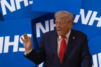 Trump tries to hook up big pharma to the NHS