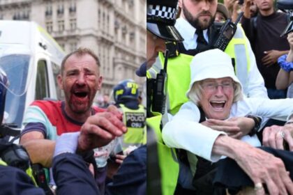 Two-tier policing as only nine arrests at Unite The Kingdom march