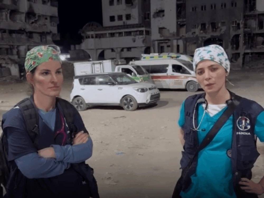 'We're doing this video because we know we might die at any time' - Gaza volunteer surgeons