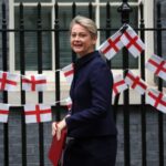Yvette Cooper just took flag shagging to the next level