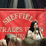 Zarah Sultana receives rapturous response from Sheffield crowd