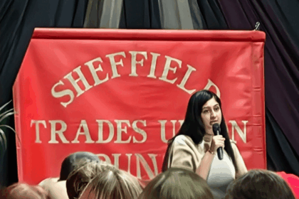 Zarah Sultana receives rapturous response from Sheffield crowd