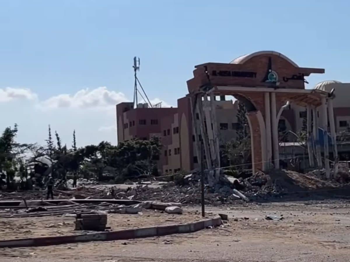 academics sheltering amid the graveyards of Gaza