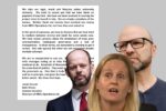 'disappointment' over Your Party feud