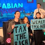 Activists disrupt Torsten Bell's speech at Labour's conference