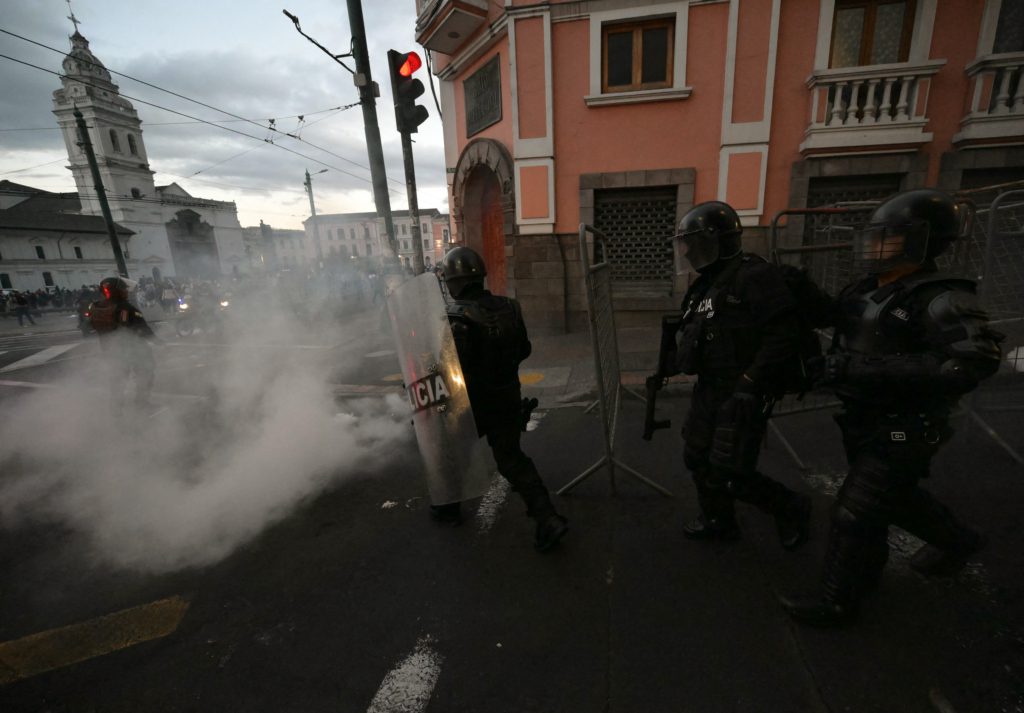 Alert over repression of protests