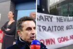 'Angry middle-aged white men' abuse woman at Gary Neville hotel