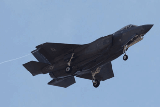 Belfast Palestine activists take over conference of F-35 jet funder