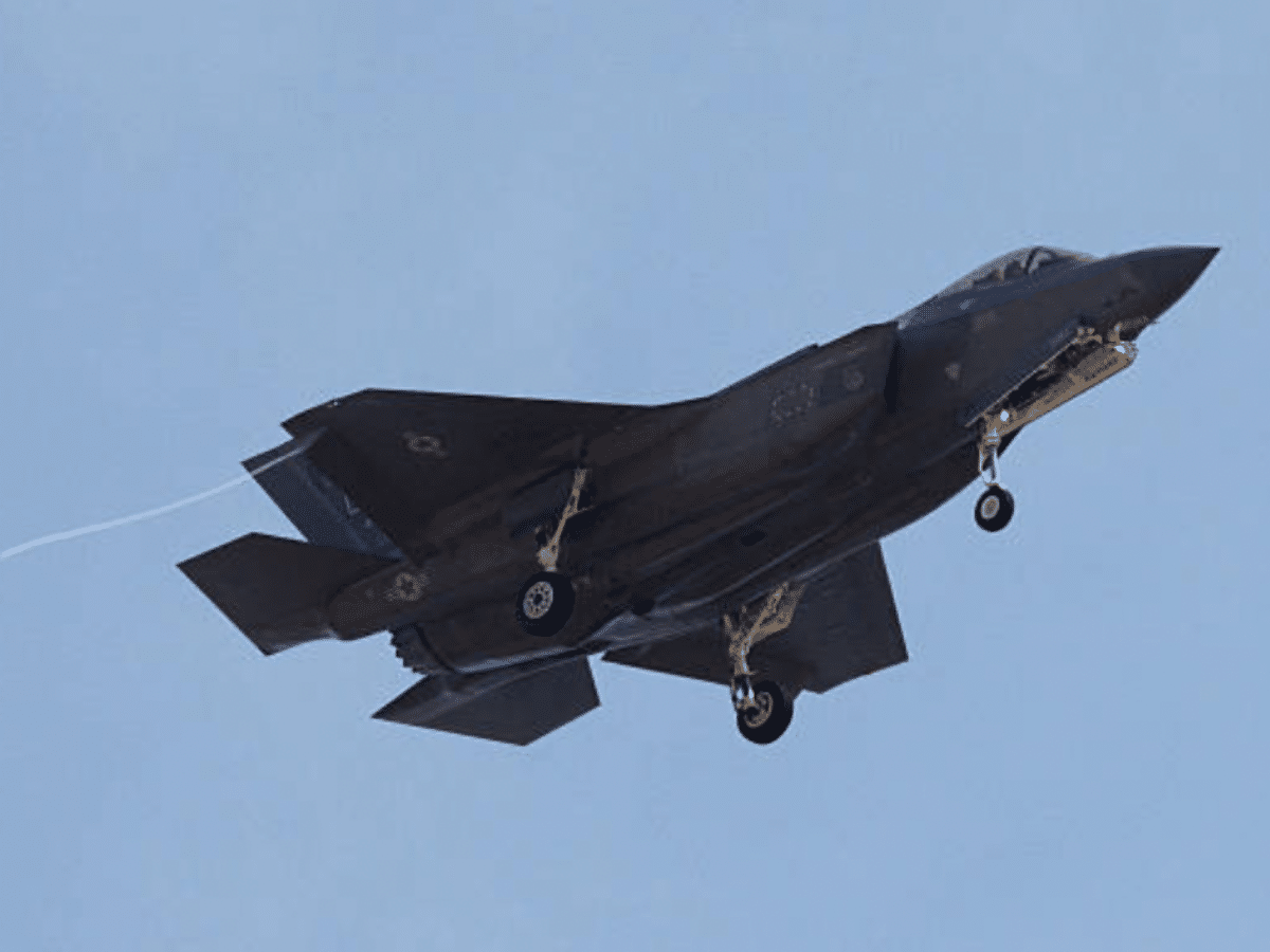 Belfast Palestine activists take over conference of F-35 jet funder