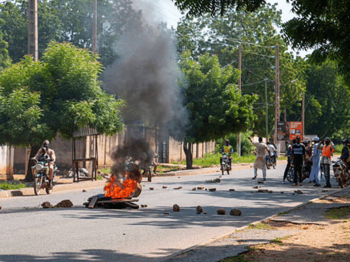 Cameroon election protests heavily policed