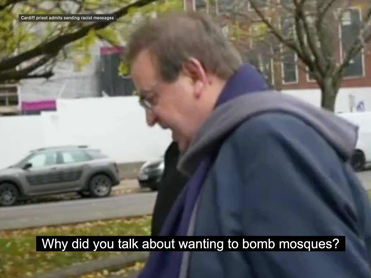 Catholic priest who talked about bombing mosques walks free