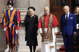 Charlie meets the Pope, Orangemen fuming