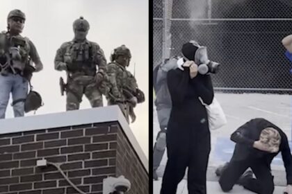 Christian values? ICE shoot pastor with pepper-spray projectile