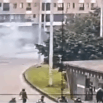 Colombian protestors attack US embassy