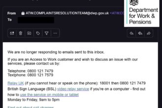 DWP close Access to Work complaints inbox in a quiet move