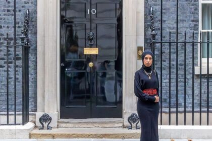 Far right coward targets Muslim journalist