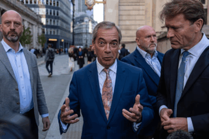 Farage, the man who never does any work, is on strike
