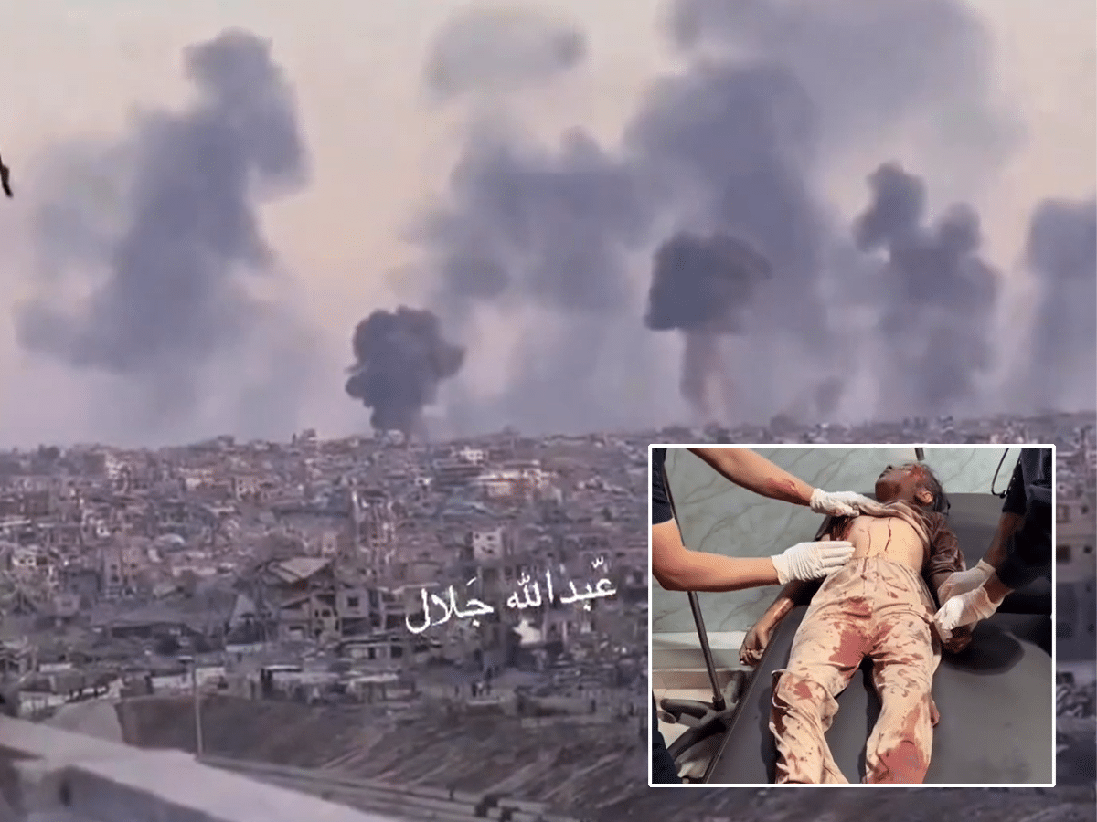 Footage emerges from Israel's ceasefire-breaking onslaught Gaza