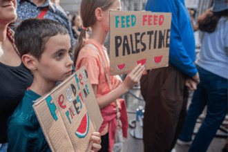 Gaza's children suffocating between hunger and slow death