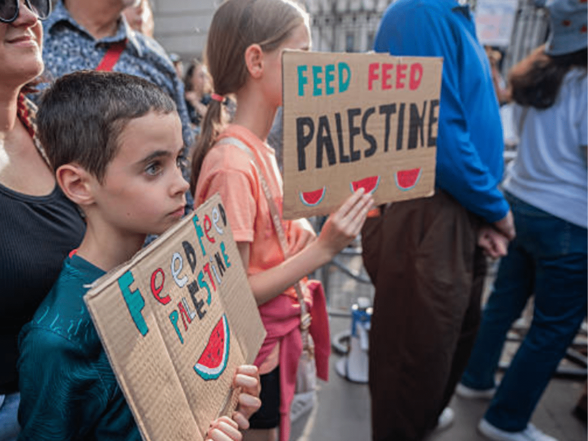 Gaza's children suffocating between hunger and slow death