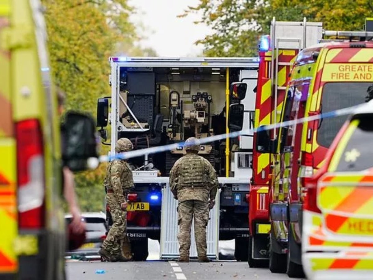 Greater Manchester Police says it shot two people at synagogue