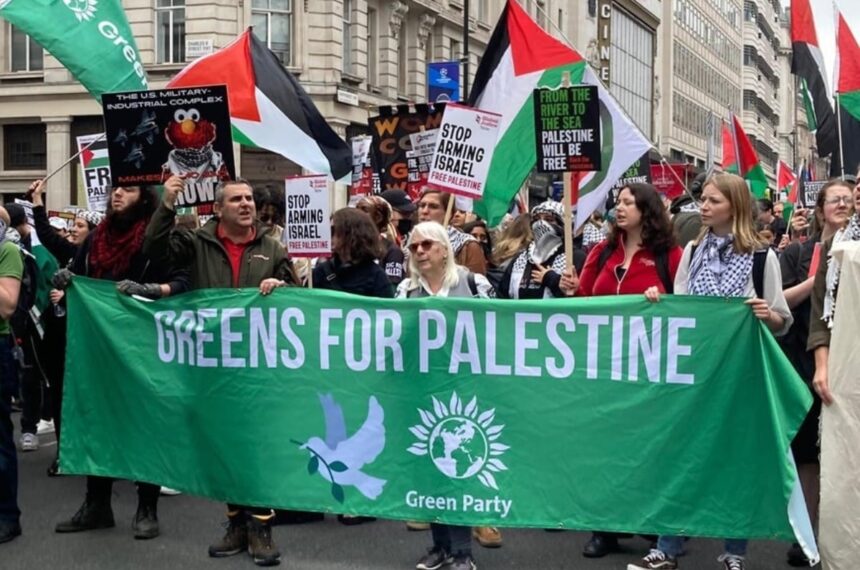 Greens become first UK party to acknowledge IDF as terror group