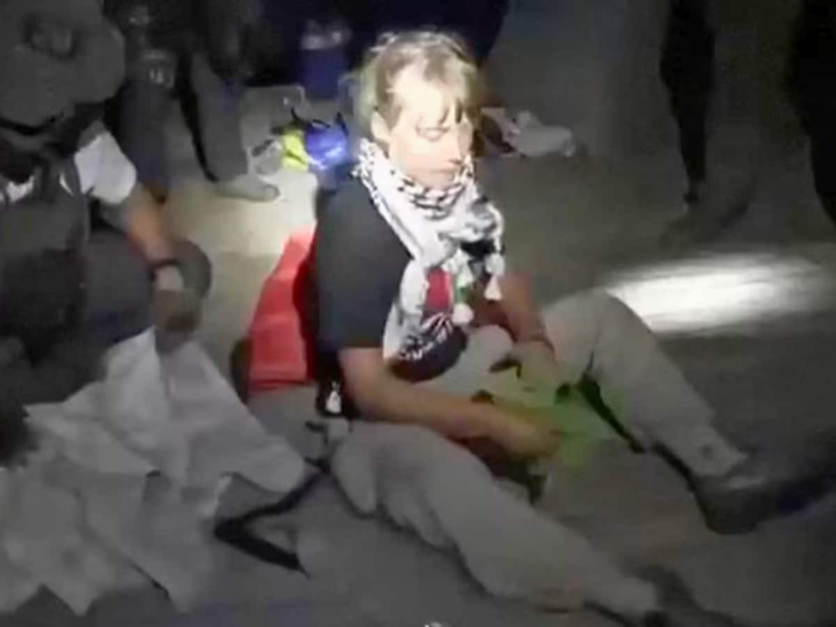 Greta Thunberg 'dragged', 'beaten' by Israel, forced to kiss flag