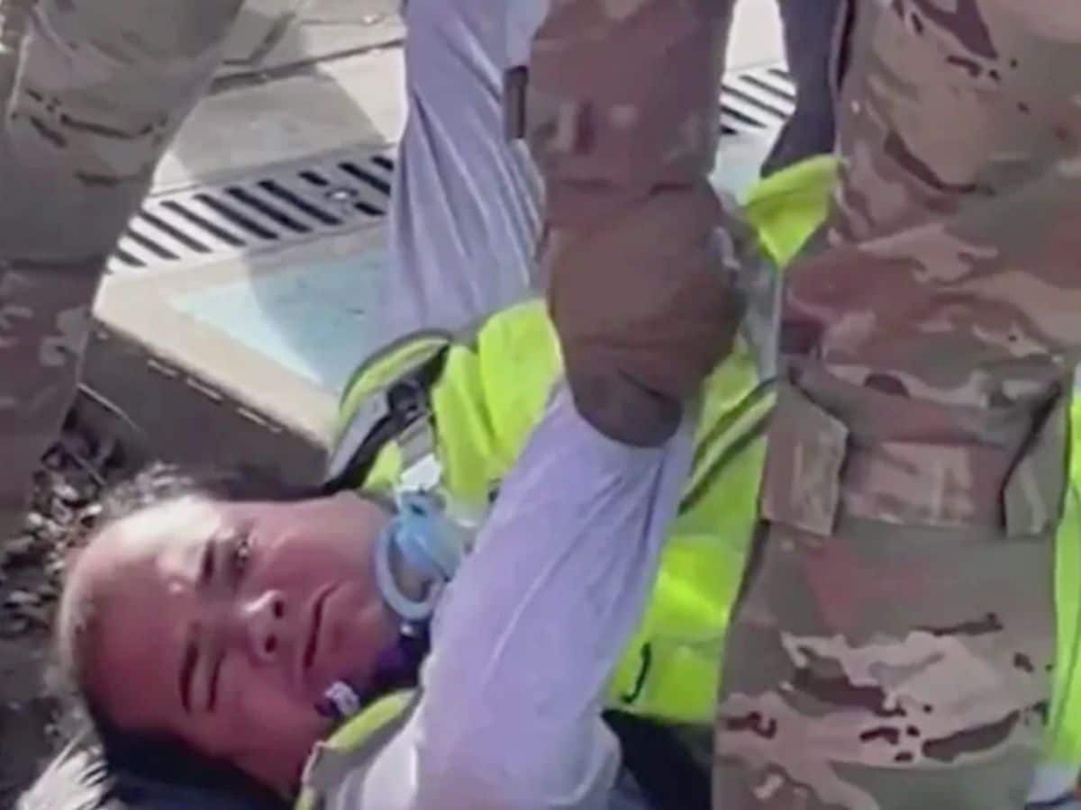 ICE assaults blind man in Portland — the gestapo is out of control