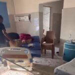 Israel bombing cuts off Al-Helou Hospital in Gaza City