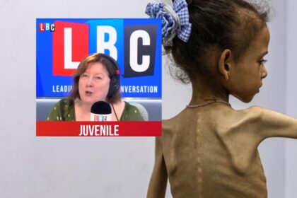 LBC's Shelagh Fogarty sneers at people protesting a genocide