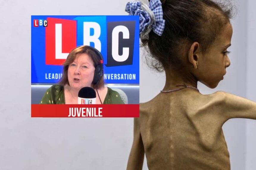 LBC's Shelagh Fogarty sneers at people protesting a genocide