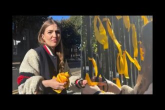 Nadia Yahlom faces "hate campaign" over pro-Gaza protest