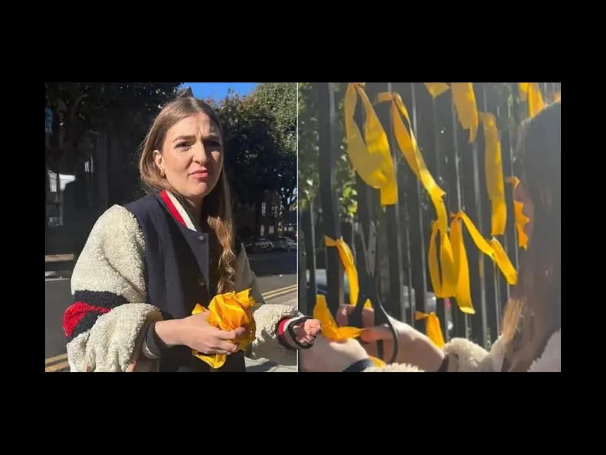 Nadia Yahlom faces "hate campaign" over pro-Gaza protest