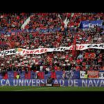 Osasuna fans bring La Liga match to halt with anti-genocide protest