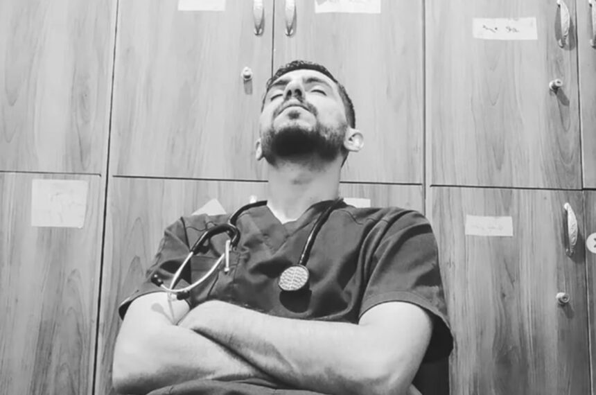 Palestinian doctor says he's not a hero, he's terrified