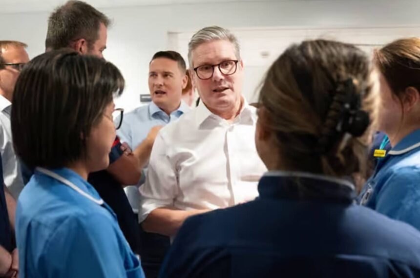 Since Starmer came to power, NHS privatisation is up by up to 71%