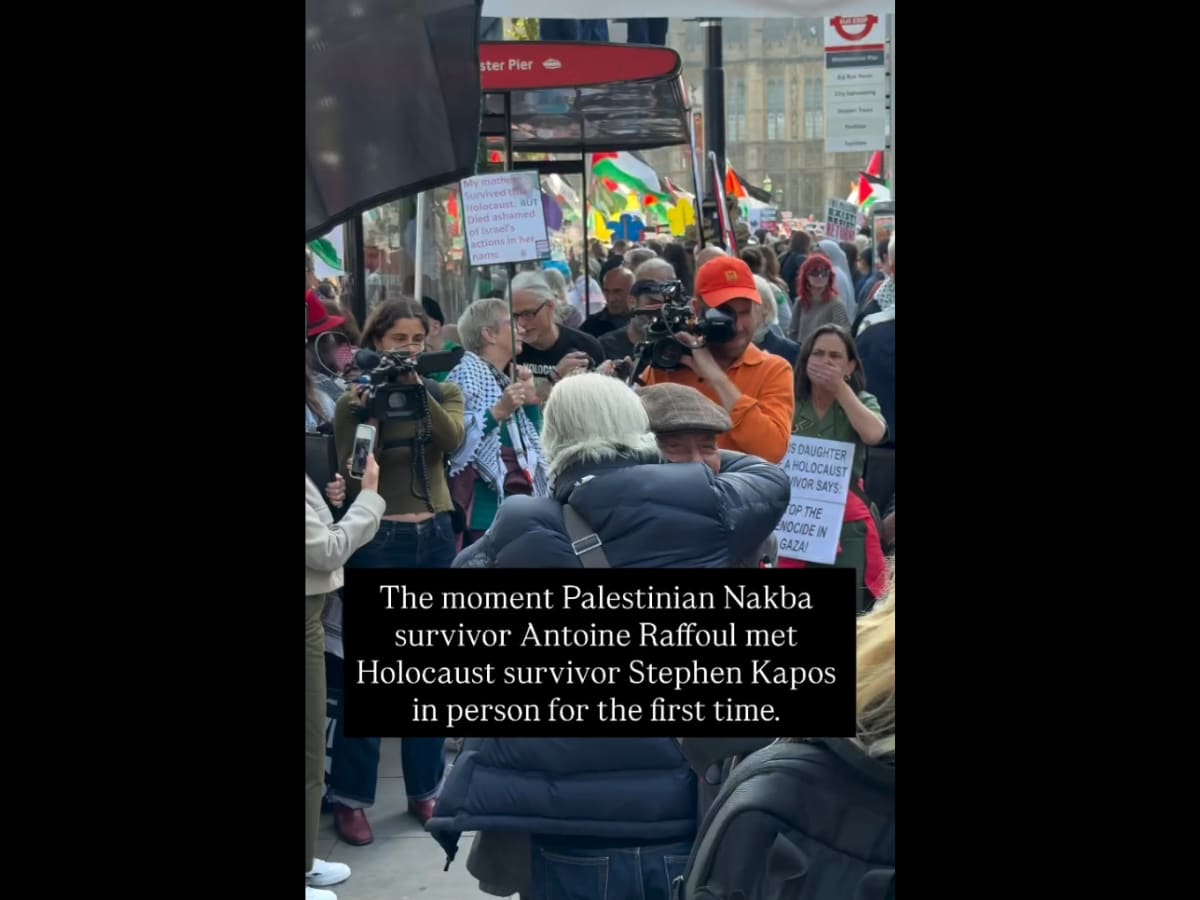 Stephen Kapos and Antoine Raffoul meet for the first time