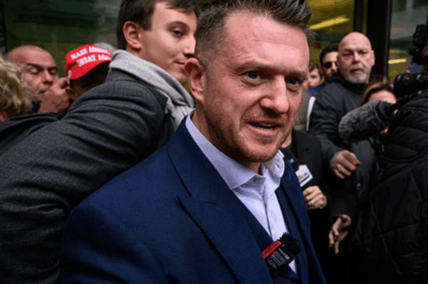 Tommy Robinson pisses off to Israel