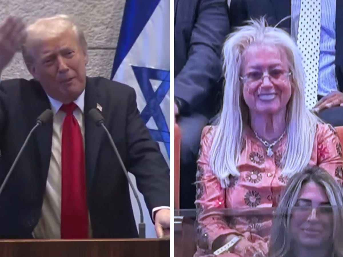 Trump makes shocking string of confessions in Israeli parliament