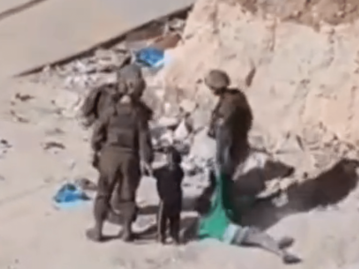 Video: Israeli troops abduct small children in West Bank