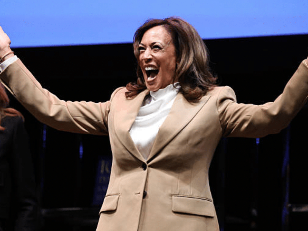 Warmonger Kamala Harris lies about Palestine involvement