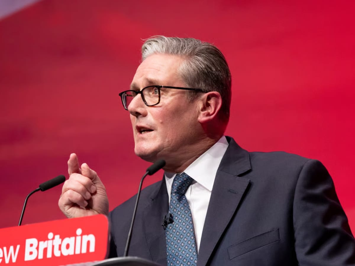 Who the hell is Keir Starmer? Well his speech left us none the wiser