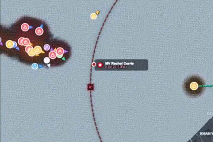 four humanitarian flotilla boats still sailing toward Gaza