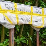 loyalists hack off Irish section