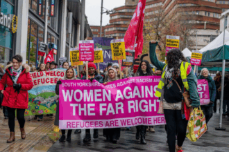 Activists reclaim the streets from shithead UKIP racists