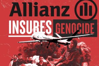 Allianz hit by Palestine Action Éire raid for enabling genocide
