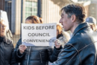 Asylum seekers' literacy programme at school sparks protest