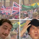 Benidorm — British expats in Spain protest migration to the UK