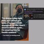 COVID whitewash over Hanks's mask admission on Colbert show