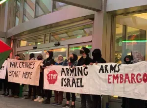 Canadian police raid the homes of activists